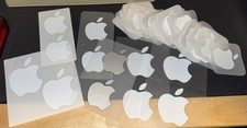 Apple Logo Sticker Decals - Genuine - Lot of 88 Stickers picture