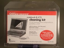 Office Depot Notebook & LCD Cleaning safe for plasma, LCD, flat panel, and touch picture