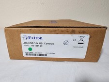 Extron AC+USB 314 US, Conduit, 300 Series PWR Module for Cable Cubby 60-1891-20 picture