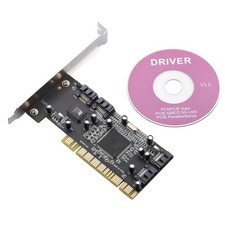 4 Port SATA PCI Expansion Card PCI To SATA Adapter Card RAID 0+1 picture