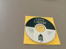 Custom Calendar-Home Office Help/Disk Only/No Tracking/Free Shipping picture