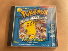Pokemon Gotta Make Em All Project Studio Blue Version PC Complete CIB w/ Manual picture