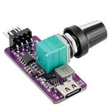 OwlTree DIY Type C 5V to 12V 4 Pin PWM Fan Speed Adapter Controller Supported PC picture