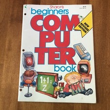 VINTAGE Sharon's Beginners Computer Book Guide 1984 PB Electronics Rare picture