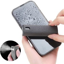 2-in-1 Screen Cleaner Spray Bottle with Microfiber Cloth for Phones & Tablets picture