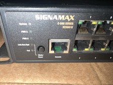 Slightly Used Signamax SC50010 48 Port POE Switch picture
