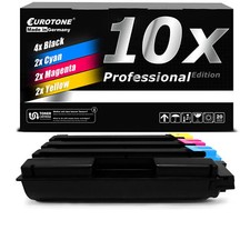 10x PRO Cartridge replaces Kyocera Copystar CS406ci approx. 15,000/20,000 pages picture