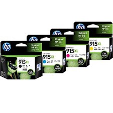 AU GENUINE Original HP 915XL 4 Colours Value Pack Ink Cartridge Toner Officejet picture