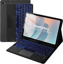 Backlit Keyboard Case with Touchpad for Samsung Galaxy Tab A11+ 2025/ A9+ 2023.. picture