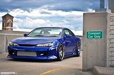 Cars 2001 nissan silvia tuning Desk Mat Stitched picture
