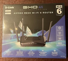D-Link EXO WiFi 6 Router AX1500 MU-MIMO Voice Control Dual Band Gigabit Gaming picture