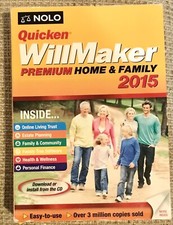 Quicken WillMaker Premium 2015 Home & Family picture