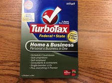 2008 Turbotax home & Business  Fed + State   NEW  picture