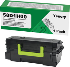 58D1H00 Black High Capacity Toner Cartridge Lexmark Compatible Printer picture