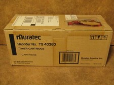 Genuine Sealed Muratec TS 40360 / TS40360 Black Toner MFX-1200/1600, F-320/360 picture