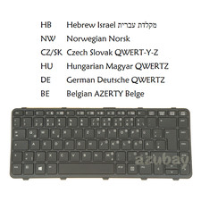 Laptop Keyboard For HP Probook 640 G1, 645 G1 780168- 787294- Backlit/ No +Frame picture