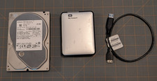 Used Hitachi 250GB Internal HDD + Western Digital 2TB My Passport External HDD picture