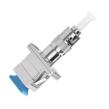 QIANRENON ST Male to SC Female Hybrid Fiber Optic Adapter SM 9/125μm ST/UPC Male picture