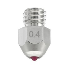 Ruby Tip MK8 Nozzle 0.4Mm for Ender 3, CR-10, Elegoo Neptune 3 etc picture