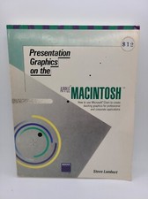 Presentation Graphics on the Apple MacIntosh 1984 Steve Lambert Charts picture