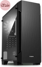 - S3 - ATX Mid-Tower PC Case - Full Acrylic Side Panel - 3X Case Fan 120Mm Pre-I picture