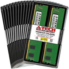A-Tech 192GB 24x 8GB 1Rx8 PC4-19200R DDR4 2400 ECC REG RDIMM Server Memory RAM picture