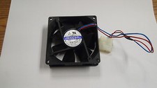 Jamicon 80mm Case Fan 12V DC Quiet High Flow 2000RPM 25CFM JF0825S1L Molex 4 pin picture