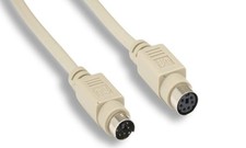 25FT KEYBOARD Mouse Extension Cable MiniDIN6 Male to Female PS2 PS2 picture