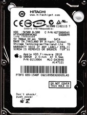 FOR DATA RECOVERY HTS545050B9A302 0J13964 DA3846 655-1540F 2.5 BAD SECTOR 7419 picture