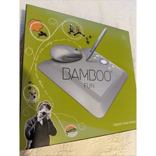 New Wacom Bamboo Fun CTE-450S Drawing Tablet Pen & Mouse Windows Mac USB    4027 picture