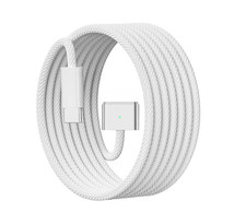 140W USB C to Magnetic 3 Fast Charging Cable for MacBook Pro (6.6 ft Silver) picture