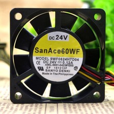 SANYO SAN ACE 9WF0624H7D04 6015 6cm 24v 0.12A Chassis Cooling Industrial Fan picture