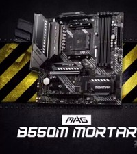 MSI MAG B550M Mortar AMD AM4 64GB DDR4 Support M-ATX Compact HDMI Interface picture
