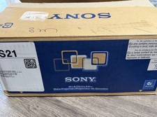 Sony VPL-CS21 3LCD SVGA Projector 800x600 Silver Black Composite Remote Case picture