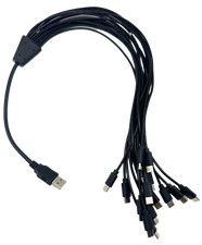16-in-1 USB 2.0 Type A to 16 Multi USB Type C Splitter Charging Charger Cable picture