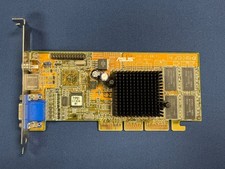 RARE ASUS AGP-V7100(T) 32M NVIDIA GEFORCE2 MX AGP VGA SVIDEO COMP OUT   picture
