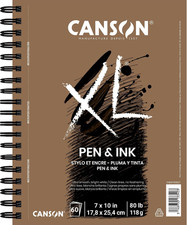 Canson XL Series Pen & , White, 7X10 picture