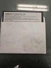 COMPUTE'S PC MAGAZINE DISK - November 1989 Volume 3 No. 6 Issue 14 picture