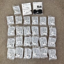Cable Matters Cat6 RJ45 Keystone 25-Pack White Modular Jack w/ Punch Down Stand picture