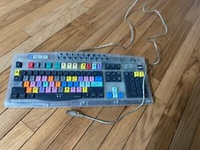 Keyboard Macally USB Multi Media for Macintosh EZ Keyboard Imediakey Clear picture