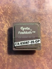 Cpu, cyrix fasmath cx-83d87-25-gp b30052 picture