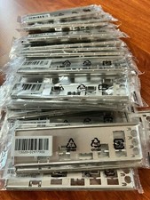 LOT 20 Pcs  ASUS IO SHIELD for ASUS  B250 MINING EXPERT ,METAL ,  ORIGINAL  picture