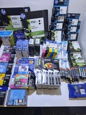 Lot of 50 Printer Ink Cartridges - OEM HP, Epson, Brother, Canon -Expired  picture