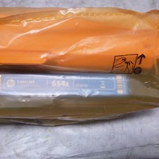 Genuine HP 654A CF331A Cyan Toner Cartridge LaserJet M651 Sealed Bag picture