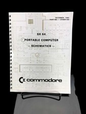 Commodore SX 64 SCHEMATICS Manual For Portable Computer COIL BOUND picture