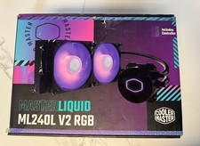 Cooler Master MasterLiquid ML240L V2 RGB 240mm AiO Liquid CPU Cooler picture