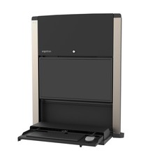 Ergotron CareFit - Wall-Mounted Workstation - Matte Black 61-367-060 picture
