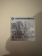 Commodore 1541-II Floppy Disk Drive No Power Supply Included  picture