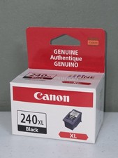 New & Sealed Genuine Canon 240 XL Fine Black Ink Cartridge 240XL NIB picture