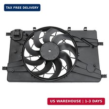 Engine Radiator Cooling Fan Assembly Replacement for Chevy Cruze 2011-2016 Repla picture